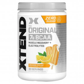 XTEND, The Original 7G BCAA, апельсиновый крем, 396 г (14 унций) - описание | фото