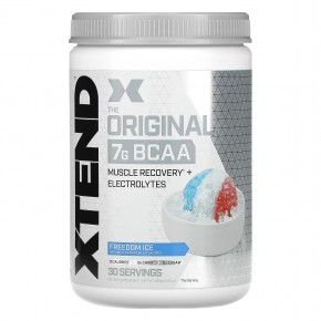 Xtend, The Original, 7 г аминокислот с разветвленной цепью (BCAA), со вкусом «Ледяная свежесть», 420 г (14,8 унции) - описание