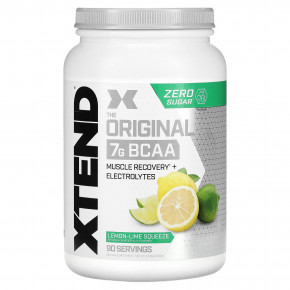 XTEND, The Original 7G BCAA, лимонно-лаймовый сок, 1,22 кг (2,68 фунта) - описание