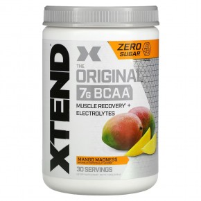 Xtend, The Original, 7 г аминокислот с разветвленной цепью (BCAA), со вкусом манго, 420 г (14,8 унции) в Москве - eco-herb.ru | фото