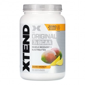 Xtend, The Original, 7 г аминокислот с разветвленной цепью (BCAA), со вкусом манго, 1,26 кг (2,78 фунта) в Москве - eco-herb.ru | фото