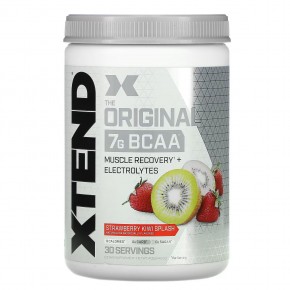 Xtend, The Original, 7 г аминокислот с разветвленной цепью (BCAA), со вкусом клубники и киви, 420 г (14,8 унции) - описание