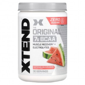 Xtend, The Original, 7 г аминокислот с разветвленной цепью (BCAA), со вкусом арбуза, 390 г (13,7 унции) - описание