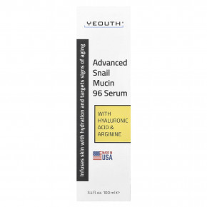 YEOUTH, Advanced Snail Mucin 96 Serum, 100 мл (3,4 жидк. Унции) в Москве - eco-herb.ru | фото