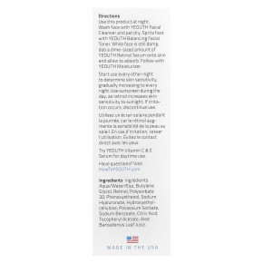 YEOUTH, сыворотка с ретинолом, 60 мл (2 жидк. унции) в Москве - eco-herb.ru | фото