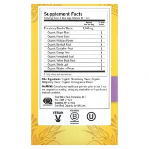 Yogi Tea, Berry DeTox, ягодный чай, без кофеина, 16 чайных пакетиков, 32 г (1,12 унции) в Москве - eco-herb.ru | фото