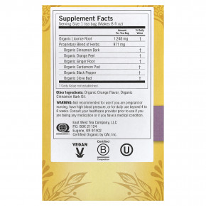 Yogi Tea, Egyptian Licorice®, без кофеина, 16 чайных пакетиков, 36 г (1,27 унции) в Москве - eco-herb.ru | фото