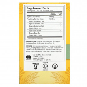 Yogi Tea, Egyptian Licorice®, с мятой, без кофеина, 16 чайных пакетиков, 32 г (1,12 унции) в Москве - eco-herb.ru | фото