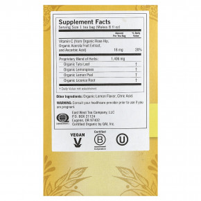 Yogi Tea, Everyday Immune, сладкий лимон, без кофеина, 16 чайных пакетиков по 32 г (1,12 унции) в Москве - eco-herb.ru | фото