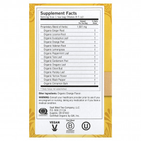 Yogi Tea, Органический, Cold Season, без кофеина, 16 чайных пакетиков, 1.12 унций (32 г) (Товар снят с продажи) в Москве - eco-herb.ru | фото