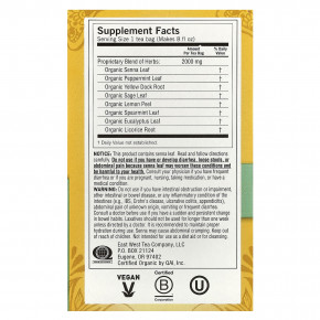 Yogi Tea, Успокаивающее средство для облегчения запоров, без кофеина, 16 чайных пакетиков, 32 г (1,12 унции) в Москве - eco-herb.ru | фото