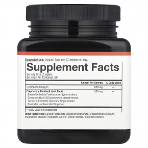 Youtheory, Joint Collagen, улучшенный состав с босвеллией, 120 таблеток в Москве - eco-herb.ru | изображение Youtheory, Joint Collagen, улучшенный состав с босвеллией, 120 таблеток в Москве - eco-herb.ru | фото