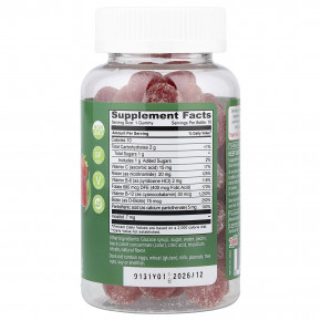 YumVs, комплекс витаминов группы B с витамином C в жевательных таблетках, со вкусом клубники, 70 жевательных таблеток в Москве - eco-herb.ru | изображение YumVs, комплекс витаминов группы B с витамином C в жевательных таблетках, со вкусом клубники, 70 жевательных таблеток в Москве - eco-herb.ru | фото