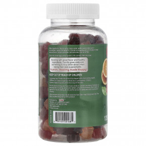 YumVs, мультивитамины с минералами в жевательных таблетках, со вкусом фруктов, 120 жевательных таблеток в Москве - eco-herb.ru | фото