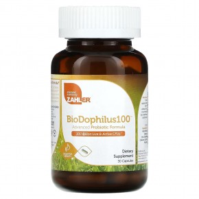 Zahler, BioDophilus100, улучшенная формула с пробиотиками, 100 млрд КОЕ, 30 капсул в Москве - eco-herb.ru | фото