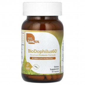 Zahler, BioDophilus60, улучшенная формула пробиотика, 60 млрд КОЕ, 60 капсул в Москве - eco-herb.ru | фото