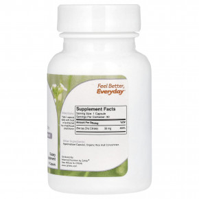 Zahler, Цинк, биоактивный цитрат цинка, 90 капсул (50 мг на капсулу) в Москве - eco-herb.ru | фото