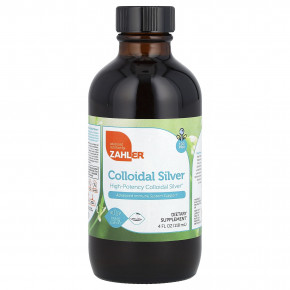 Zahler, Colloidal Silver, 100 PPM, 4 fl oz (118 ml) в Москве - eco-herb.ru | фото