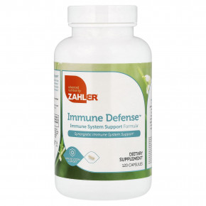 Zahler, Immune Defense™, средство для поддержки иммунной системы, 120 капсул - описание | фото