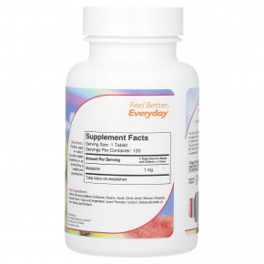 Zahler, Junior Melatonin, натуральный виноград, 120 жевательных таблеток (1 мг в каждой таблетке) в Москве - eco-herb.ru | фото