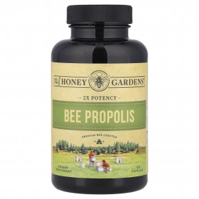 Zand, Пчелиный прополис, двукратная эффективность, 120 капсул (400 мг на капсулу) - описание | фото