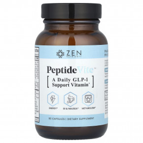 Zen Nutrients, PeptideVite ™, 60 капсул - описание | фото