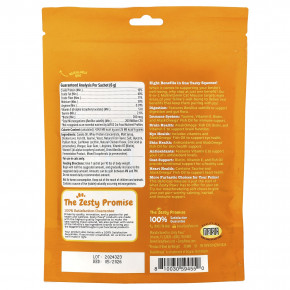 Zesty Paws, Мультивитаминный мусс для кошек 8 в 1, для всех возрастов, с курицей, 14 пакетиков по 6 г (0,2 унции) в Москве - eco-herb.ru | фото