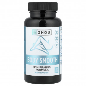 Zhou Nutrition, Body Smooth, 30 веганских капсул - описание | фото