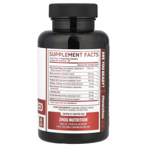 Zhou Nutrition, горянка крупноцветковая, комплекс для повышения сексуальной энергии, 60 растительных капсул в Москве - eco-herb.ru | изображение Zhou Nutrition, горянка крупноцветковая, комплекс для повышения сексуальной энергии, 60 растительных капсул в Москве - eco-herb.ru | фото