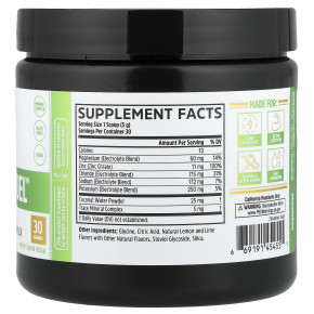 Zhou Nutrition, Hydro-Fuel™, улучшенный комплекс электролитов, лимон и лайм, 152 г (5,36 унции) в Москве - eco-herb.ru | фото