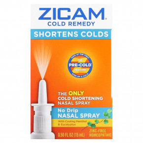 Zicam, Cold Remedy, спрей для носа без капель, 15 мл (0,5 жидк. унц.) в Москве - eco-herb.ru | фото