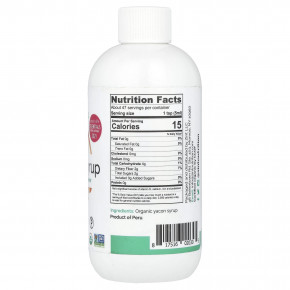 Zint, Organics, сироп из якона, подсластитель с пребиотиками, 236 мл (8 жидк. унций) в Москве - eco-herb.ru | фото
