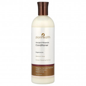 Zion Health, Ancient Minerals, кондиционер, герань и роза, 473 мл (16 жидк. унц.) - описание | фото