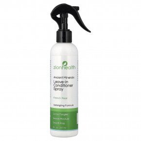 Zion Health, Ancient Minerals, несмываемый кондиционер в спрее, французская груша, 237 мл (8 жидк. унц.) - описание | фото