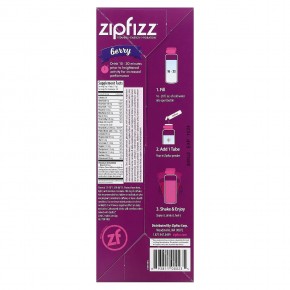 Zipfizz, Смесь для энергетических напитков, ягоды, 20 тюбиков, 11 г (0,39 унции) в Москве - eco-herb.ru | фото