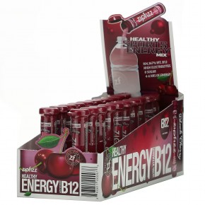 Zipfizz, Смесь для энергетических напитков, черная вишня, 20 тюбиков по 11 г (0,39 унции) - описание