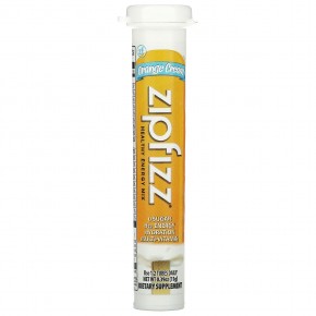 Zipfizz, Энергетическая смесь для здорового спорта с витамином B12, апельсиновый крем, 20 тюбиков по 11 г (0,39 унции) в Москве - eco-herb.ru | фото