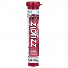 Zipfizz, Смесь для энергетических напитков, черная вишня, 20 тюбиков по 11 г (0,39 унции) в Москве - eco-herb.ru | фото