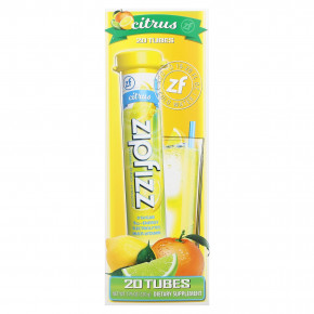 Zipfizz, Смесь для энергетических напитков, цитрус, 20 тюбиков, 11 г (0,39 унции) в Москве - eco-herb.ru | фото