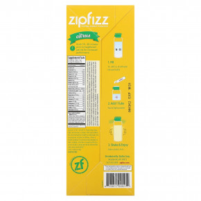 Zipfizz, Смесь для энергетических напитков, цитрус, 20 тюбиков, 11 г (0,39 унции) в Москве - eco-herb.ru | фото