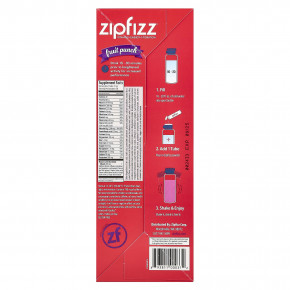 Zipfizz, Смесь для энергетических напитков, фруктовый пунш, 20 тюбиков по 11 г (0,39 унции) в Москве - eco-herb.ru | фото