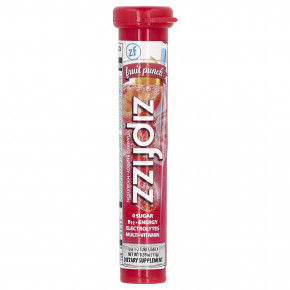 Zipfizz, Смесь для энергетических напитков, фруктовый пунш, 20 тюбиков по 11 г (0,39 унции) в Москве - eco-herb.ru | фото