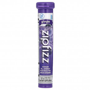 Zipfizz, Смесь для энергетических напитков, виноград, 20 тюбиков, 11 г (0,39 унции) в Москве - eco-herb.ru | фото