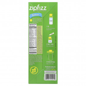 Zipfizz, смесь для энергетического напитка, со вкусом лимона, 20 тюбиков по 11 г (0,39 унции) в Москве - eco-herb.ru | фото