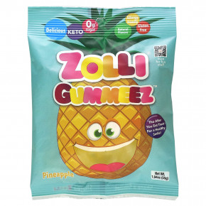 Zollipops, Zolli Gummeez, ананас, 55 г (1,94 унции) (Товар снят с продажи) в Москве - eco-herb.ru | изображение Zollipops, Zolli Gummeez, ананас, 55 г (1,94 унции) (Товар снят с продажи) в Москве - eco-herb.ru | фото