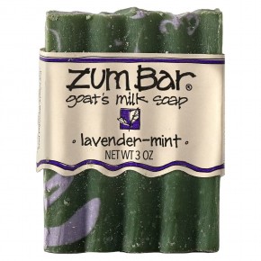 ZUM, Zum Bar, Goat's Milk Soap, Lavender-Mint, 3 oz - описание