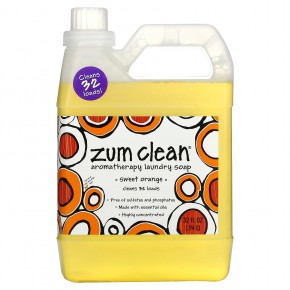 ZUM, мыло для стирки, сладкий апельсин, 0,94 л (32 жидк. унции) - описание