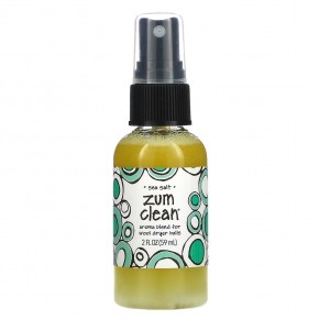 ZUM, Zum Clean, смесь ароматов для шариков для сушки шерсти, морская соль, 59 мл (2 жидк. Унции) - описание
