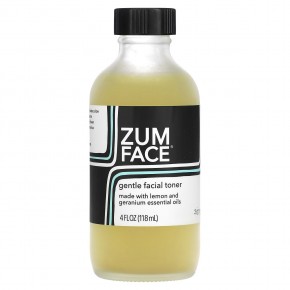 ZUM, Zum Face, нежный тоник для лица, лимон и герань, 118 мл (4 жидк. Унции) в Москве - eco-herb.ru | фото