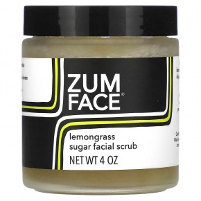 ZUM, Zum Face, сахарный скраб для лица, лемонграсс, 4 унции в Москве - eco-herb.ru | фото